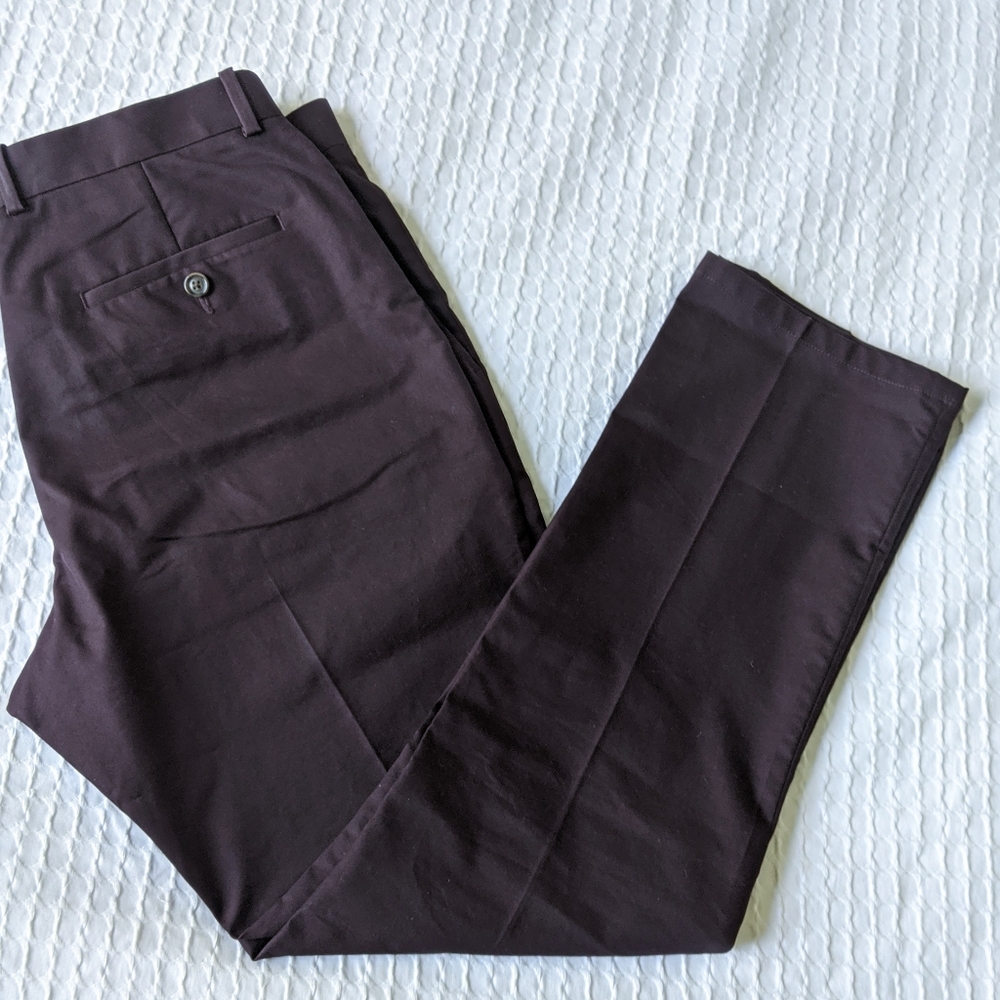 Maroon Dress Pants